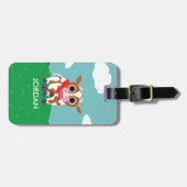 Reba the Cow Bagagelabel (Voorkant horizontaal)