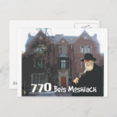 Rebbe Briefkaart (Voorkant / Achterkant)