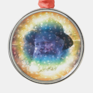 Rebbe Metalen Ornament