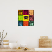 Rebbe Pop Art Poster (Keuken)