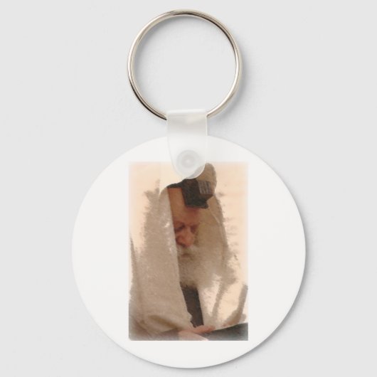 Rebbe's Davenen Sleutelhanger (Voorkant)