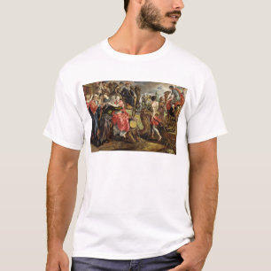 Rebecca Bidding Farewell voor haar familie, c.1562 T-shirt