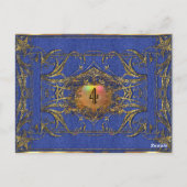 Rebecca Marsh Victoriaans Briefkaart (Achterkant)