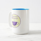 Rebecca McKinnon Mystery Auteur Logo Mug (Devant gauche)