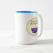 Rebecca McKinnon Mystery Auteur Logo Mug (Devant droit)
