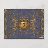 Rebecca Platz Victoriaans Briefkaart (Achterkant)