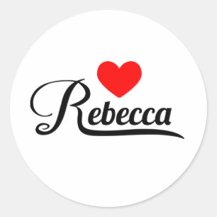 Rebecca Ronde Sticker