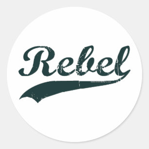 Rebel 1 ronde sticker