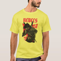 Rebel Anime Mannen T-shirt