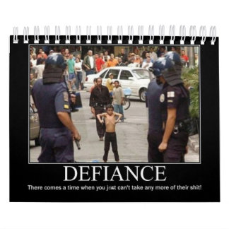 Rebel Defiance Calendar Kalender