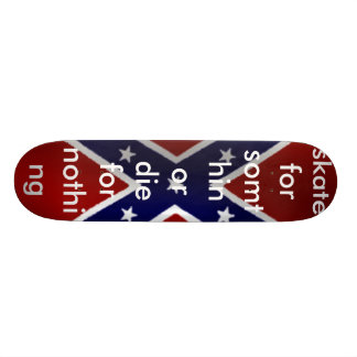 rebel_flag, schaats voor iets of ga voor niets doo skateboard