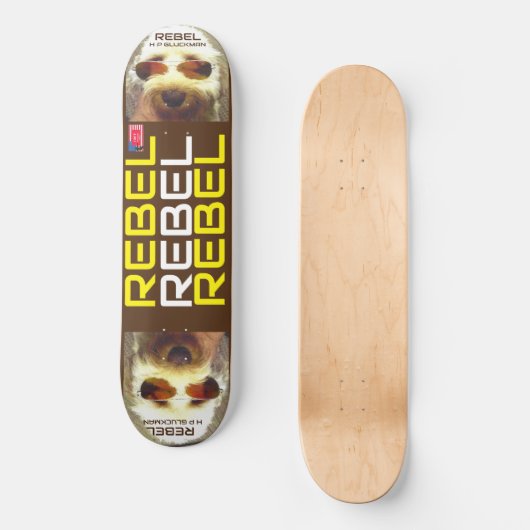 REBEL H P G 8 1/4" Skateboard Deck (Voorkant)