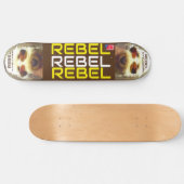 REBEL H P G 8 1/4" Skateboard Deck (Horizontaal)