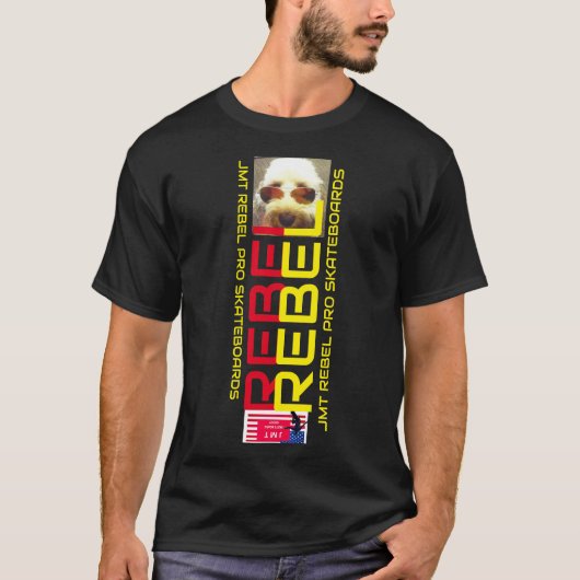 REBEL JMT Basic Donker T-shirt (Voorkant)