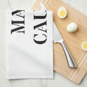 Rebel met veel oorzaken theedoek (Quarter Fold)