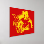 Rebel, Molotovcocktail, Relletjes, Communisme Stij Folie Afdrukken (Laagn)