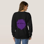 Rebel princess mood sweatshirt  (Dos entier)