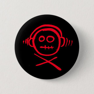 Rebel Radio pincode badge! Ronde Button 5,7 Cm