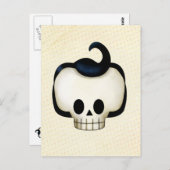 Rebel Skull Briefkaart (Voorkant / Achterkant)