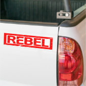 Rebel Stamp Bumpersticker (Op Truck)
