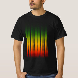 Rebel Wazig Effect Typografie Rasta Reggae T-shirt
