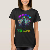 Rebel with claws t-shirt (Voorkant)