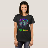 Rebel with claws t-shirt (Voorkant volledig)