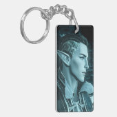 Rebel Wolf Sleutelhanger (Voorkant Links)