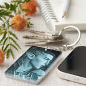 Rebel Wolf Sleutelhanger (Voorkant Rechts)