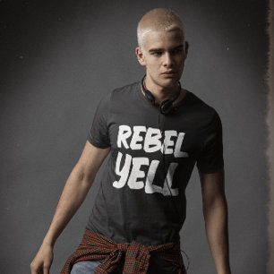 REBEL YELL 1980 MANNEN T-Shirt T-shirts