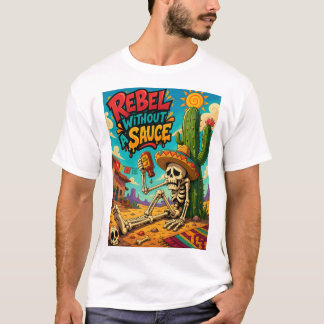 Rebel zonder saus t-shirt