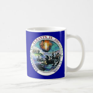 Rebellie voor Tyrants Great Seal of America Koffiemok