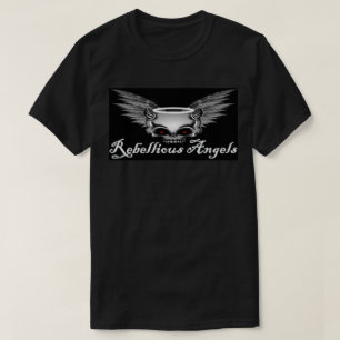 REBELLIEUZE ANGELS MC LOGO T SHIRT