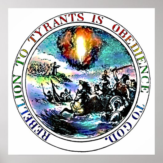 Rébellion aux affiches colossales de taille de (Devant)