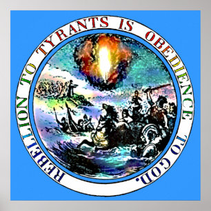 Rebellion Original Text voor het grootste Poster