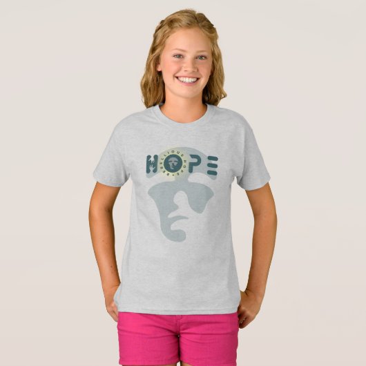 Rebellious Hope | KINDER T-shirt (Voorkant volledig)