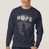 Rebellious Hope | Man overhemd Trui (Voorkant)