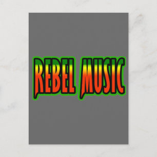Rebelmuziek Briefkaart