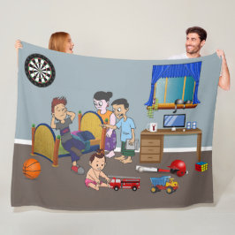 Rebel's Haven Fleece Deken