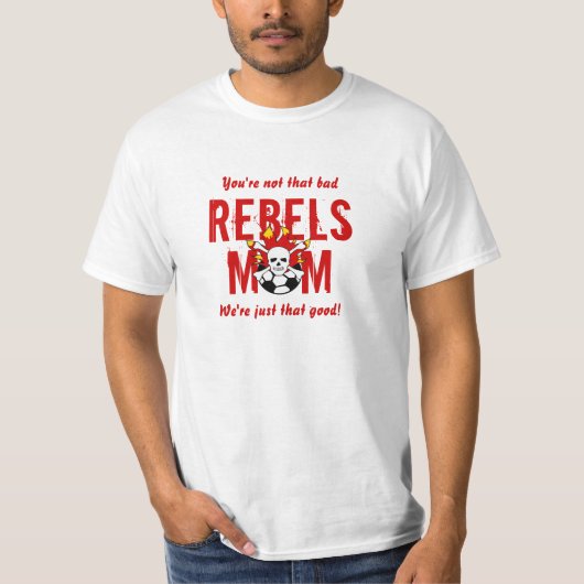 Rebels mam T-shirt (Voorkant)