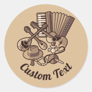 Rebetiko Icons Sticker