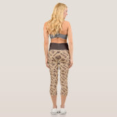 Rebetiko Motif Capri Leggings (Verso)