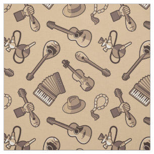 Rebetiko Patroon Fabric Stof