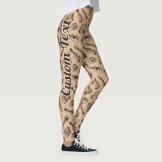 Rebetiko Patroon Leggings