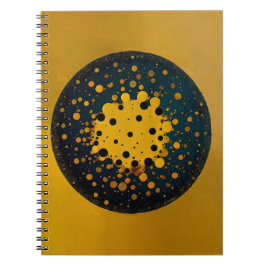 Rebirth – Abstract Circle Of Emergence Notitieboek