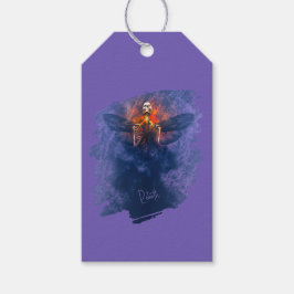 Rebirth. Skeleton with wings rising up Cadeaulabel