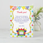 Rebondissement de la note de carte de (Debout devant)