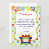 Rebondissement de la note de carte de (Devant / Derrière)