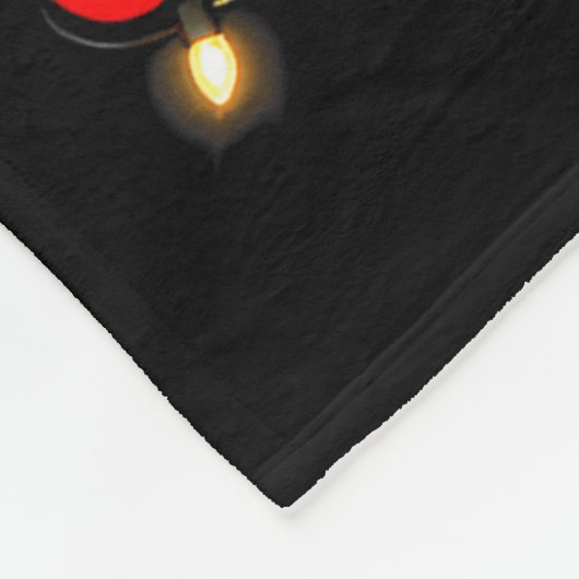 Rebooting Funny Santa's Tech Suprt Christmas Compu Fleece Deken (Hoek)