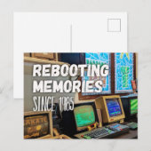 Rebooting Memories – Depuis 1985 Carte postale (Devant / Derrière)